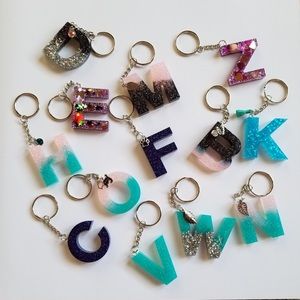 CUSTOM!! resin keychains